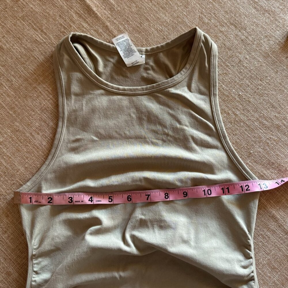 JoyLab Racerback Ruched Tank Top - Picture 8 of 8